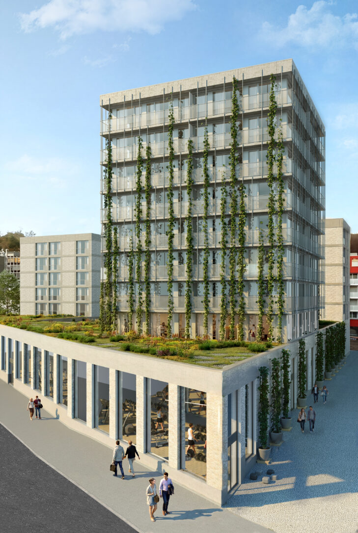 Müllerbräu-Areal Baden, Baufeld A FUTURA Vorsorge